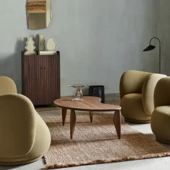 Vases^Ferm Living Vase Paste - Off-White Curvy