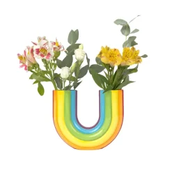 Vases^DOIY Vase Rainbow Double En Ceramique