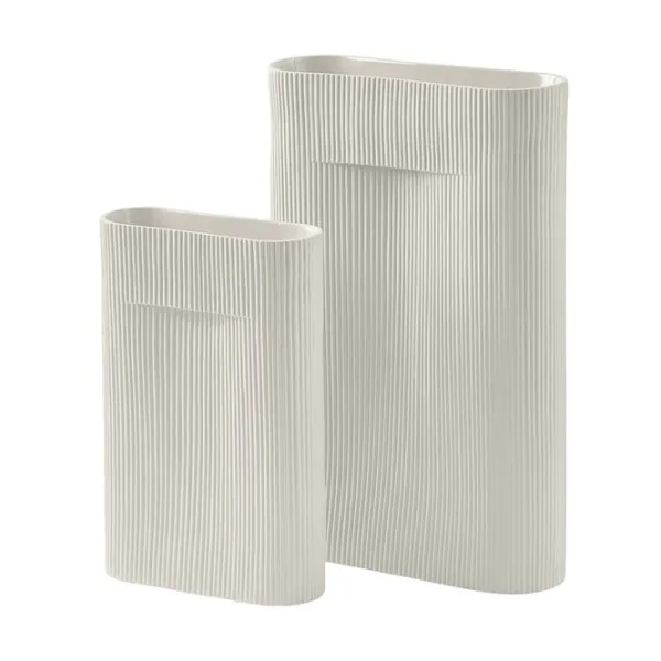 Vases^Muuto Vase Ridge En Terre Cuite - H 48,5 Cm Terracotta