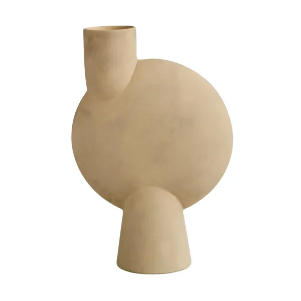 Vases^101 Copenhagen Vase Sphere Bubl En Ceramique - Sable