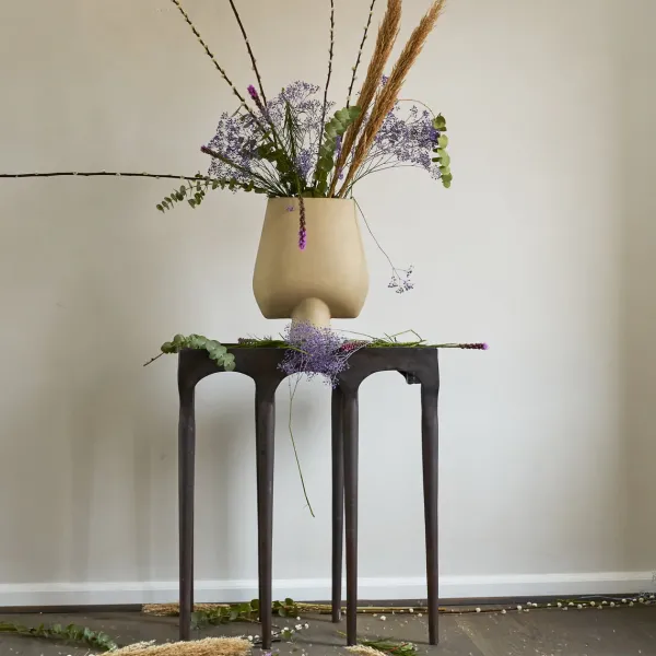 Vases^101 Copenhagen Vase Sphere Square Big Beige
