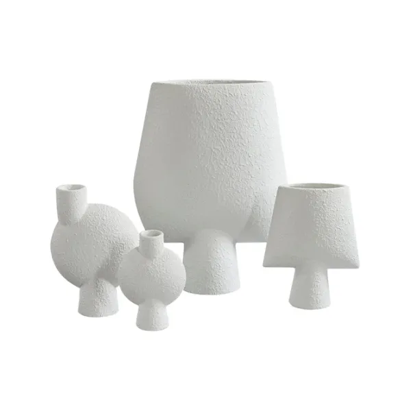 Vases^101 Copenhagen Vase Sphere Square Big Beige