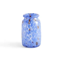 Vases^Hay Vase Splash Roll Neck - O 14,5 X H 22,5 Cm - Bleu