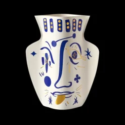 Vases^Octaevo Vase Visage 1 En Papier - Blanc - Jaime Hayon