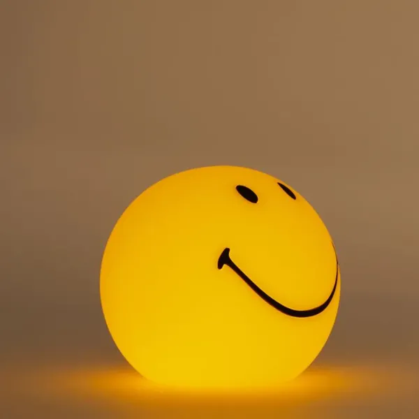 Lampes De Table^Sélectionné par Fleux Veilleuse Smiley Jaune - Bundle Of Light - ? 12 Cm