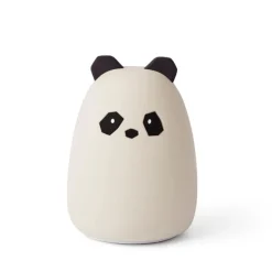 Mobiles & Veilleuses Enfant^Liewood Veilleuse Winston Panda En Silicone - Creme