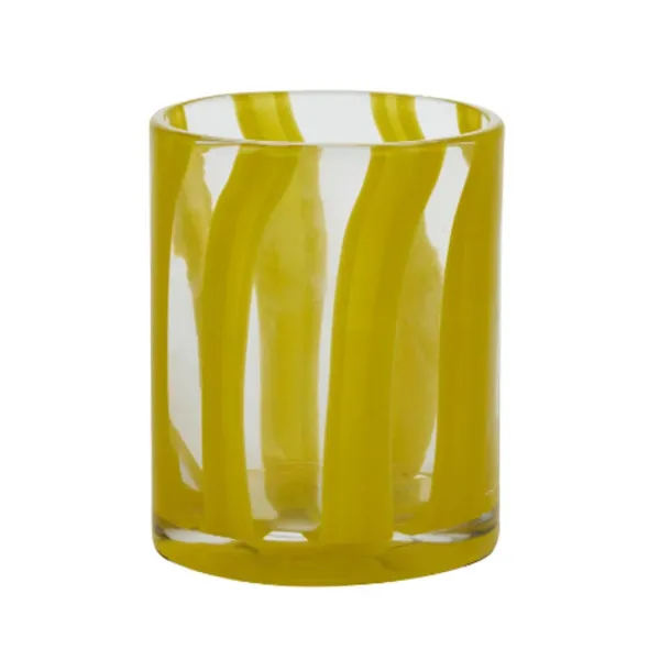 Carafes & Verres^Sélectionné par Fleux Verre A Rayures - Bleu Fonce Marine