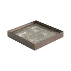 Vide-Poches^Ethnicraft Vide Poche En Verre Fossil Organic - Gris