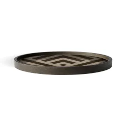 Vide-Poches^Ethnicraft Vide-Poche En Bois - Graphite Chevron - 30 X 30 Cm